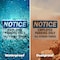 Signmission Employee Parking Only All Others Towed OSHA Notice Sign, Vinyl Decal, 14in W x 10in L, 2PK OS-2PACK-NS-D-1014-L-11956 - alternate 6